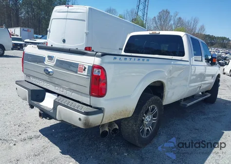 2015 Ford F-250 Lariat из США, поврежденный, VIN 1FT7W2BT4FED62506